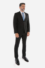 ALBERTO PAOLUCCI SLIM SOLID SUIT FORMAL 2 BUTTON 2 VENT