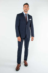 MOSAIQUE SLIM DOTTED SUIT FORMAL 2 BUTTON 2 VENT