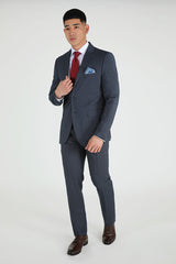 MOSAIQUE COMFORT PIN STRIPE SUIT FORMAL 2 BUTTON 2 VENT