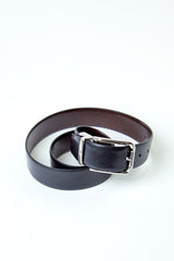 DKS REGULAR TEXAS PRINT LEATHER BELT LEATHER-REVERSIBLE